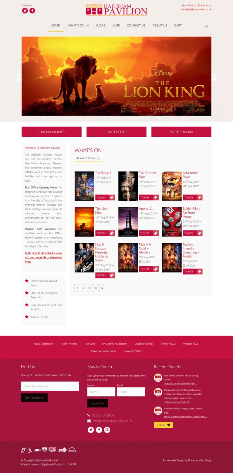 cinema-seat-booking-website-hailsham-sussex-full