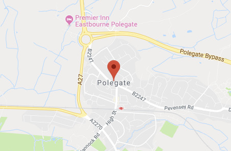 Web Design Polegate Map